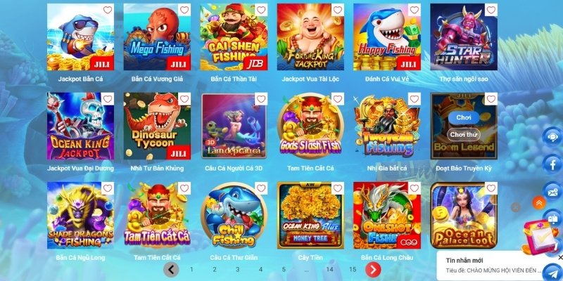 Khám Phá Thế Giới Game Bắn Cá Đổi Thưởng Uy Tín